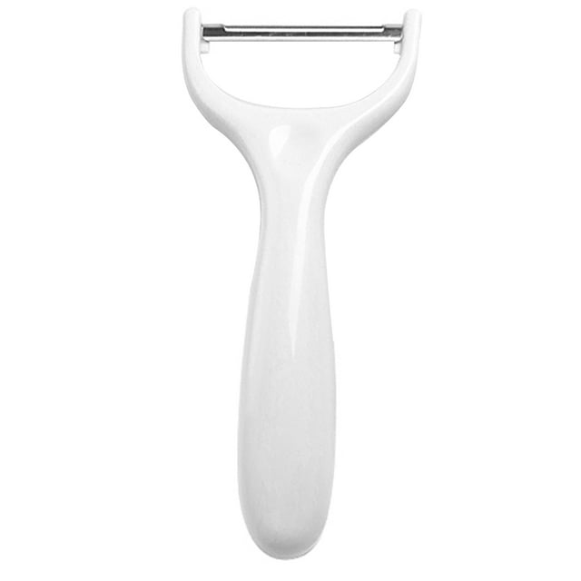 Billuyoard Pelador Manual de verduras, rebanador de frutas, pepino, nabo, pera, pelado, rebanado, reutilizable, lavable, utensilios de cocina para el hogar, Cocina y Comedor Blanco Billuyoard JJ16021-01