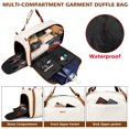 thumbnail image 2 of Set de bolsas de ropa IBFUN 4 en 1 convertibles para viajes, 3 piezas, 2 of 7