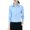 Sky Blue, variant on ZenCart Women Shirt Lapel Long Sleeve Button Placket Shirt Tops Solid Color Slim Fit Business Office Shirt Workwear