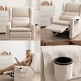 thumbnail image 4 of Sillon Reclinable Giratorio Con Mecedora Möma Nido Beige, 4 of 7