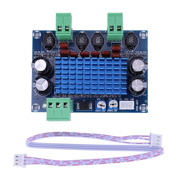 Módulo de placa amplificadora receptor de Audio de 2x120 W, piezas enchufables TPA3116, entrada DC8-28V