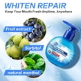 thumbnail image 4 of Pasta dental de frutas con extracto de hierbas, aliento fresco, manchas, placa y blanqueamiento dental., 4 of 4