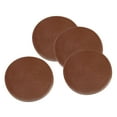 thumbnail image 1 of Juego de 4 Tazas Antideslizantes Baoblaze Protectores de Ruedas para Muebles Marrón, 1 of 8