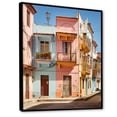 thumbnail image 2 of Designart "Colorful Street Charm Of Cuba I" Cuba Floater Framed Wall Art Prints, 2 of 5