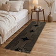 thumbnail image 4 of RUG ROBOT Modern Geometric 2'x6' Runner Rugs for Entryway Hallway, Washable Easy Jute Indoor Outdoor Rug, Non Slip Farmhouse Carpet for Patio Laundry Room Kitchen Bedroom, Cross 1, 4 of 10