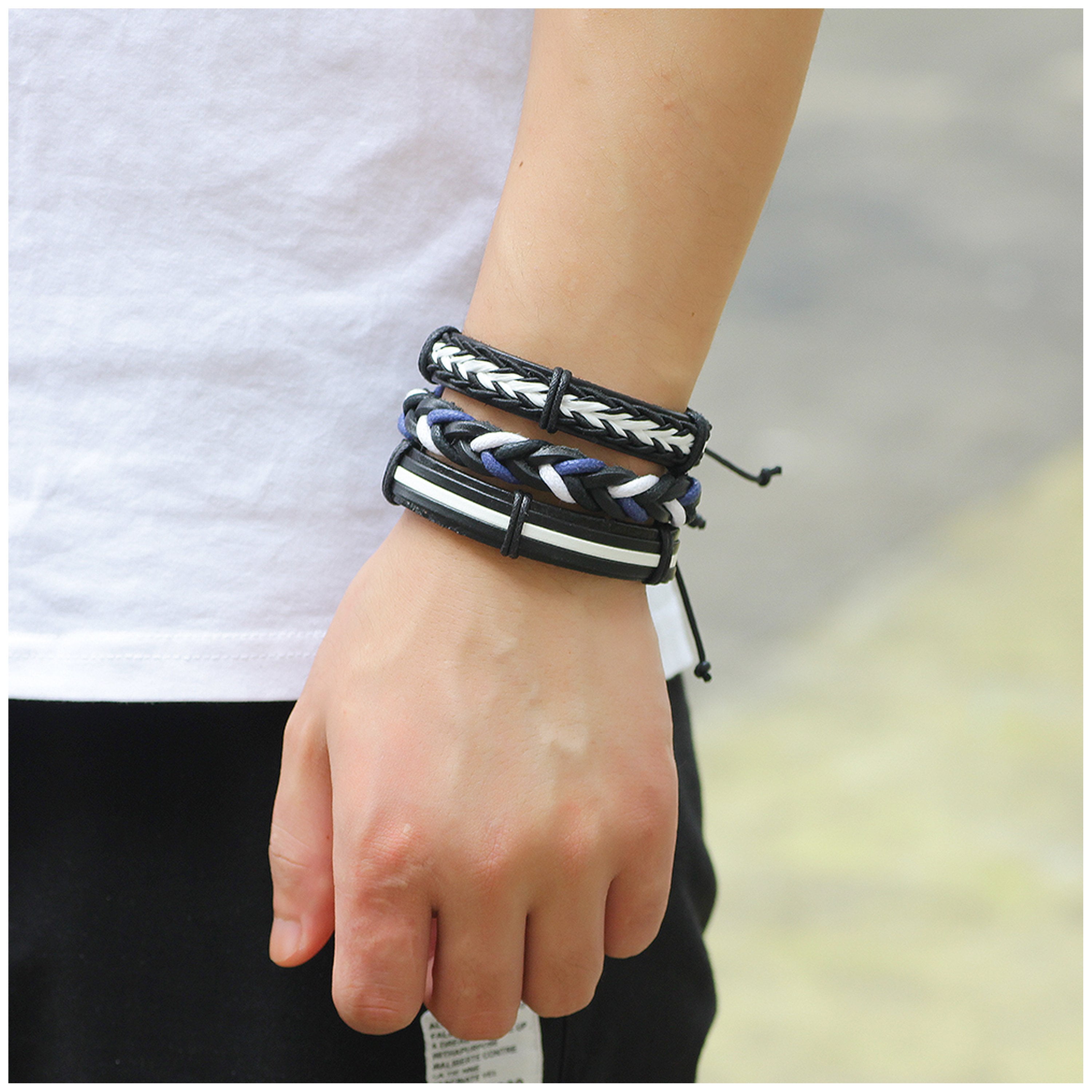 Leather Route 66 Bracelet Men New Black Motor Wrist Jewelry Women Male Wristband Leather Route 66 Bracelet Men New Black Motor Wrist Jewelry Women Male Wristband