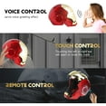 thumbnail image 4 of Guvpev Superhero MK 5 1:1 Wearable Helmet, Voice, Touch & Remote Control with LED Eyes, Realistic Sound Effects, Perfect for Halloween Cosplay, Display, Collectible, Birthday Gifts for Man & Teen, 4 of 8