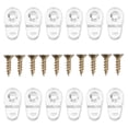 thumbnail image 1 of Clips Cabinet Mirror Retainer Door Clip Holder Window Buckles Bracket Mounting Laminate Screws Panel Transparent Brackets Doors, 1 of 5