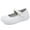 White-2, variant on Womens Nurse Shoe Wedge Casual Shoes Platform Loafers Low Top Driving Work Shoes