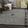 thumbnail image 4 of Hauteloom Eaglesham Wool Living Room, Bedroom Area Rug - Bohemian, Transitional - Black, White - 2' x 3', 4 of 8