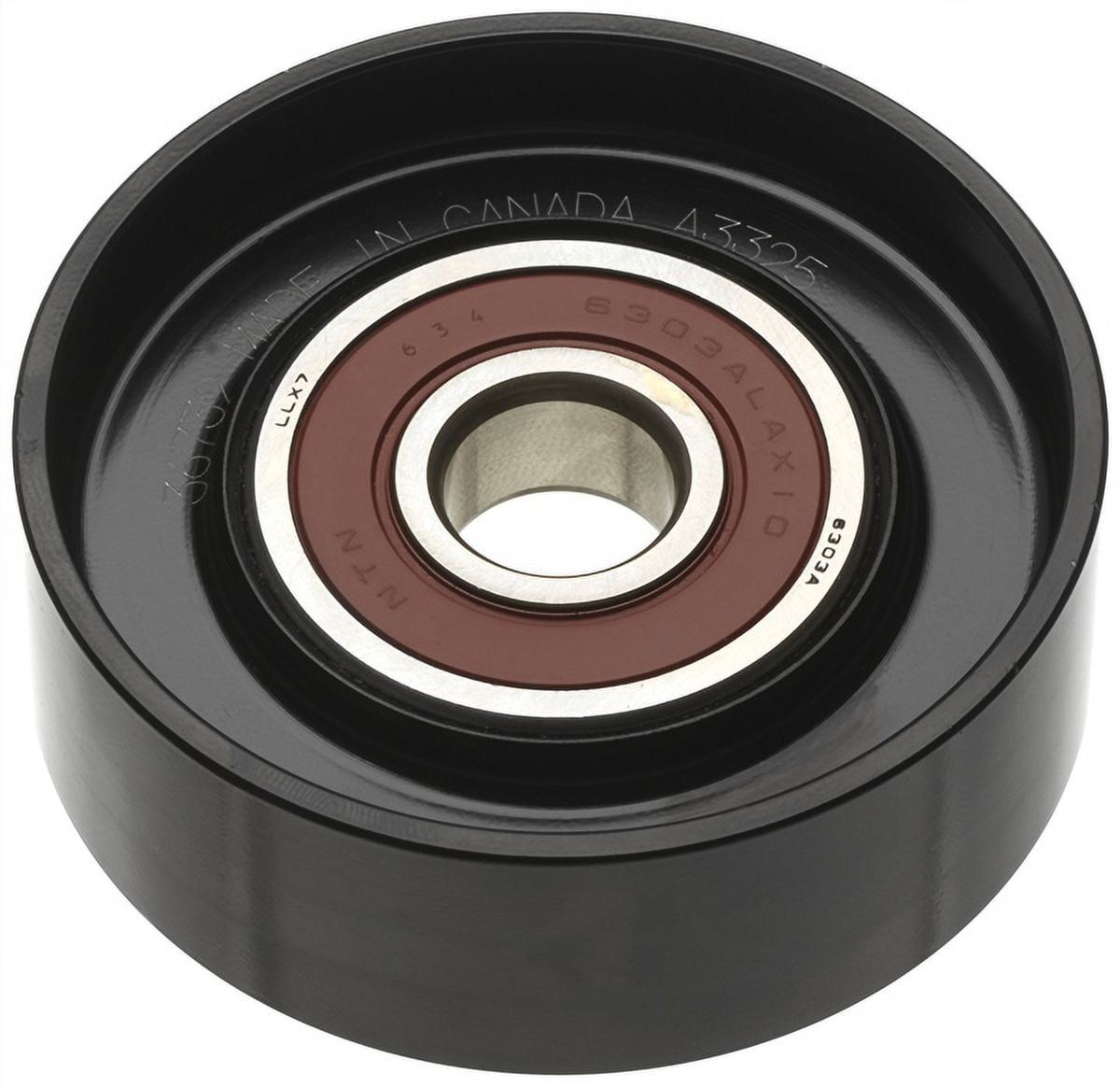 ACDelco 36732 Drive Belt Idler Pulley Fits select: 2011-2018 SUBARU FORESTER, 2013-2019 SUBARU OUTBACK