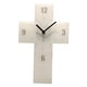 thumbnail image 1 of Reloj de pared silencioso, compacto, creativo, moderno, acrílico para decoración del hogar. Blanco, 1 of 9