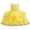 Yellow, variant on Zpanxa Toddler Girls Princess Dress, Little Girls Party Wedding Dress, Bow Tie Lace Flowers Mesh Tufted Dress, Kids Pageant Flower Girl Sleeveless Dress, Birthday Gifts for Girls Yellow (6-7 Years)