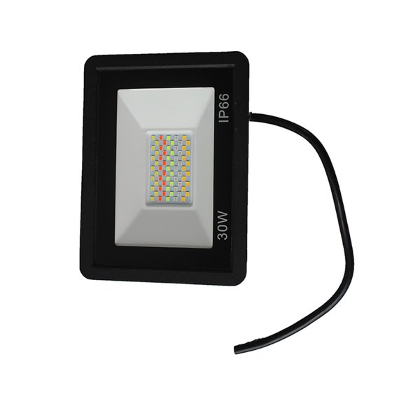 Tuya Projecteurs Intelligents + BT Éclairage Extérieur Maison Intelligente App RGB+W+C Projecteur IP66 30/50W/100W, Grand Application