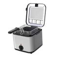 thumbnail image 2 of Mini Deep Oil Fryer Deep Frying Pot Electric Deep Fryer Fish Fryer Multipurpose Kitchen Gadgets Deep Fryer Deep Fry Food for Chips Vegetable, 2 of 8