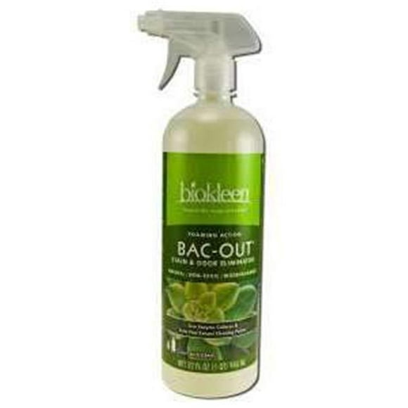 Biokleen 717256000332 Bac-Out Stain &amp; Odor Eliminator with Sprayer- 32-Ounce Bottles- Case of 12