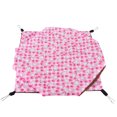 thumbnail image 4 of Pink Rabbit Double Layer Interlayer Warm Hammock Hanging Bed House Sleeping Bag for Squirrel Small Pets, 4 of 7