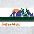 thumbnail image 3 of CafePress - Keep On Hiking Light T Shirt - Men's Classic Graphic T-Shirt, 3 of 4