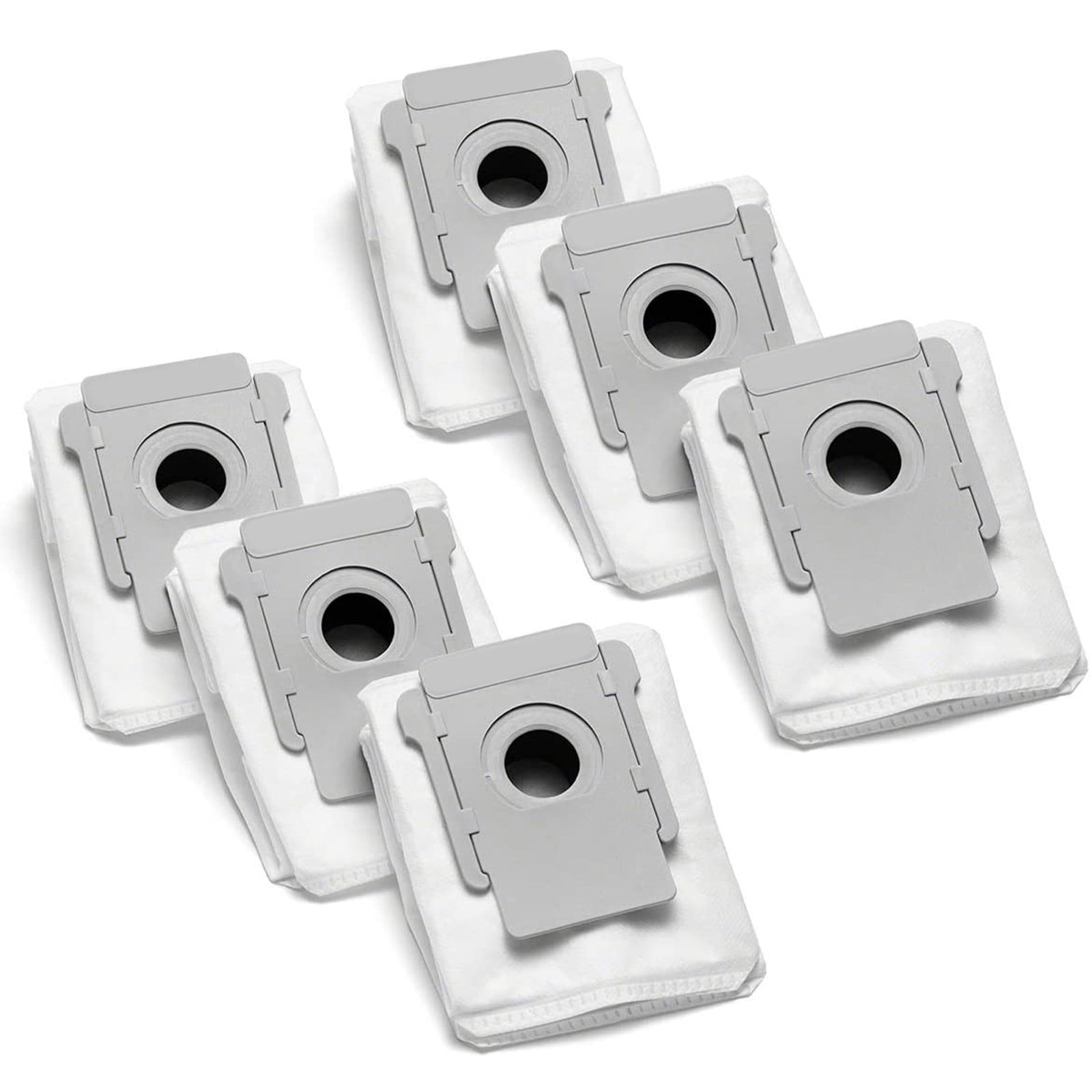 TSV 6pcs Vacuum Bags Dust Bags Compatible with iRobots Roomba i & s Series i(7150) i7+ i7 Plus (7550) i3+(3550) i6+ (6550) i8+(8550) s9 (9150) s9 Plus (9550) Clean Base Automatic Dirt Disposal Bags