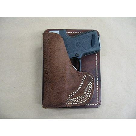 Walther PPS 9mm 40 Inside the Pocket Leather Concealment Handgun WALLET Holster CCW RH (The Best 9mm Pocket Pistol)