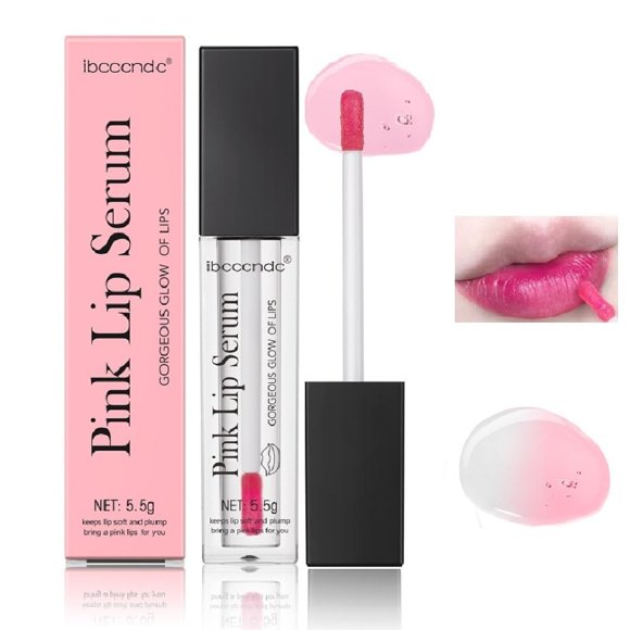 Brillo de labios mágico que cambia de color, lápiz labial rosa Magic Mood, aceite hidratante para brillo de labios, tinte de labios, tintas para labios, bálsamo labial para manchas, no graso, suero la