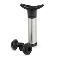 True Preserve Wine Saver Vacuum Pump with Stopper Set Bar Tools 3-Piece Set