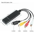 thumbnail image 2 of USB 2.0 VHS Tapes Tape to DVD VCR Audio Video Converter Capture Card Adapter PC, 2 of 5