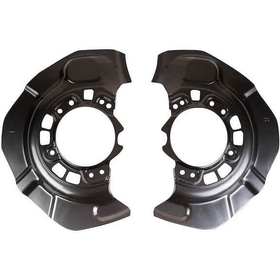 Front Brake Dust Shield 2 Piece - Compatible with 2006 - 2011 Toyota Camry 2007 2008 2009 2010
