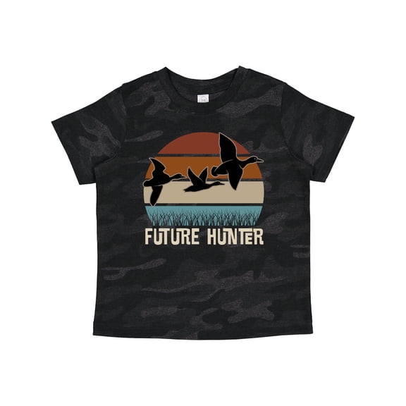 Inktastic Duck Hunting Future Hunter Boys Toddler T-Shirt