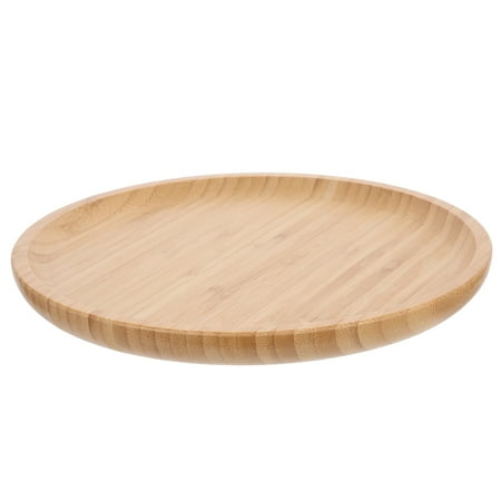 

Raindrops Brown Plastic Fruit Serving Plate for Home Use Easy to Clean and Store 7.5 inches