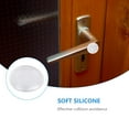 thumbnail image 4 of FRCOLOR 6pcs Wall Protectors Self Adhesive Bumper Guard Door Stoppers Transparent, 4 of 11