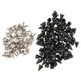 thumbnail image 4 of Weiweiguan 100 Sets Rivet Studs Metal Cone Rivets DIY Screwback Studs Bullet Spikes, 4 of 6