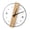 Style B, variant on Silents None-Ticking Clock Decorative Clock Battery Operated Wall Clock for Home