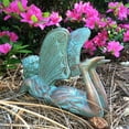thumbnail image 3 of Homestyles 7.5"L Lying Dreamer Fairy in Bronze Patina Home Patio & Garden Statue, 3 of 3