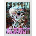 thumbnail image 2 of Stephen Chambers 25x32 White Modern Wood Framed Wall Art Titled - Feelin Alright, 2 of 6