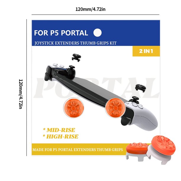 Thumb High 1 Stick Cover - Tapa protectora de balancín de altura media para Portal PS5