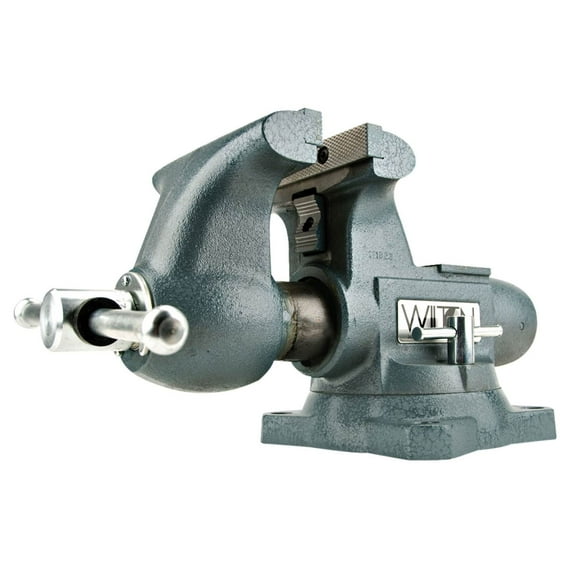 Wilton 63201 6.5 Inch Jaw Tradesman Steel Swivel Base Anvil Work Bench Vise