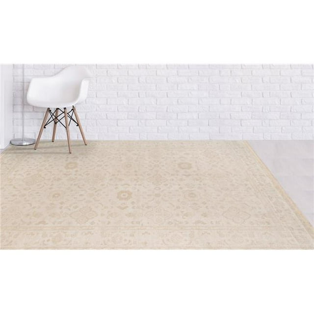 Amer Rug AIN10609 Ainsley Ivory Hand-Knotted Area Rug - 6 x 9 ft.