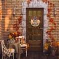 thumbnail image 6 of GadgetVLot Pumpkin house decoration wreath Fall Door hanger Halloween house decoration, 6 of 12