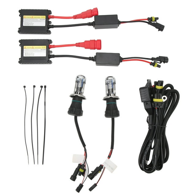 Led Headlight Bulbs,Xenon Headlights 5500LM H4 Automobile Headlight Bulbs HID Xenon Bulb Expertly Crafted