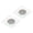 12 Pairs Magnetic Snaps_09, variant on 6 Pairs 1.18 Inch Sew-in Magnetic Closures, PVC Hidden Super Magnetic Snaps, Durable Fasteners for Purses Wallets Handbags DIY Sewing Projects