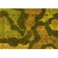 thumbnail image 1 of Ahgly Company Machine Washable Indoor Rectangle Abstract Yellow Modern Area Rugs, 2' x 3', 1 of 4
