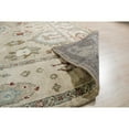 thumbnail image 5 of EORC U7IV9X12 Hand-Knotted Wool Oushak Rug, 9' x 12', Ivory Area Rug, 5 of 5