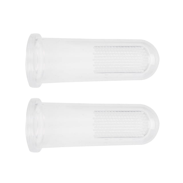 Pet Finger Toothbrush,Pet Finger Silicone Toothbrush Dog Finger Cover Toothbrush Pet Toothbrush Effortless Installation