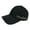 Black, variant on RKZDSR Stylish Unisex Wide Brim Baseball Hat - Adjustable Summer Sun Protection Cap, Lightweight Outdoor Visor for Men & Women