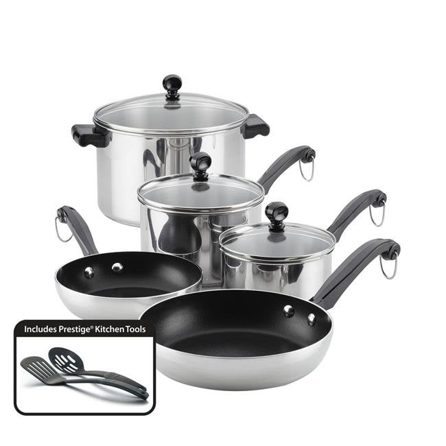 Farberware 70221 Classic Series Stainless Steel Nonstick 10 Piece