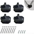 thumbnail image 1 of Pieds de Remplacement pour Chaise de Camping, Lot de 4, Pieds de Réparation Robustes pour Chaise Pliante, 1 of 5