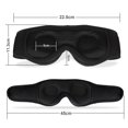 thumbnail image 5 of ZHAOCHENG Un juego (púrpura) Auriculares Bluetooth con máscara para dormir, auriculares para dormir contorneados 3D, máscara para dormir, regalo para hombres y mujeres, máscara opaca para dormir, para, 5 of 5