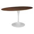 thumbnail image 3 of 60" Oval Walnut Dining Table, 3 of 4
