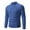 Blue, variant on successthop Mens Mock Neck Sweaters Cable Knit Strecth Long Sleeve Chunky Knitwear Ribbed Cuff Vintage Solid Tops